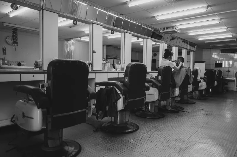Where Men Solved America's Problems One Haircut at a Time